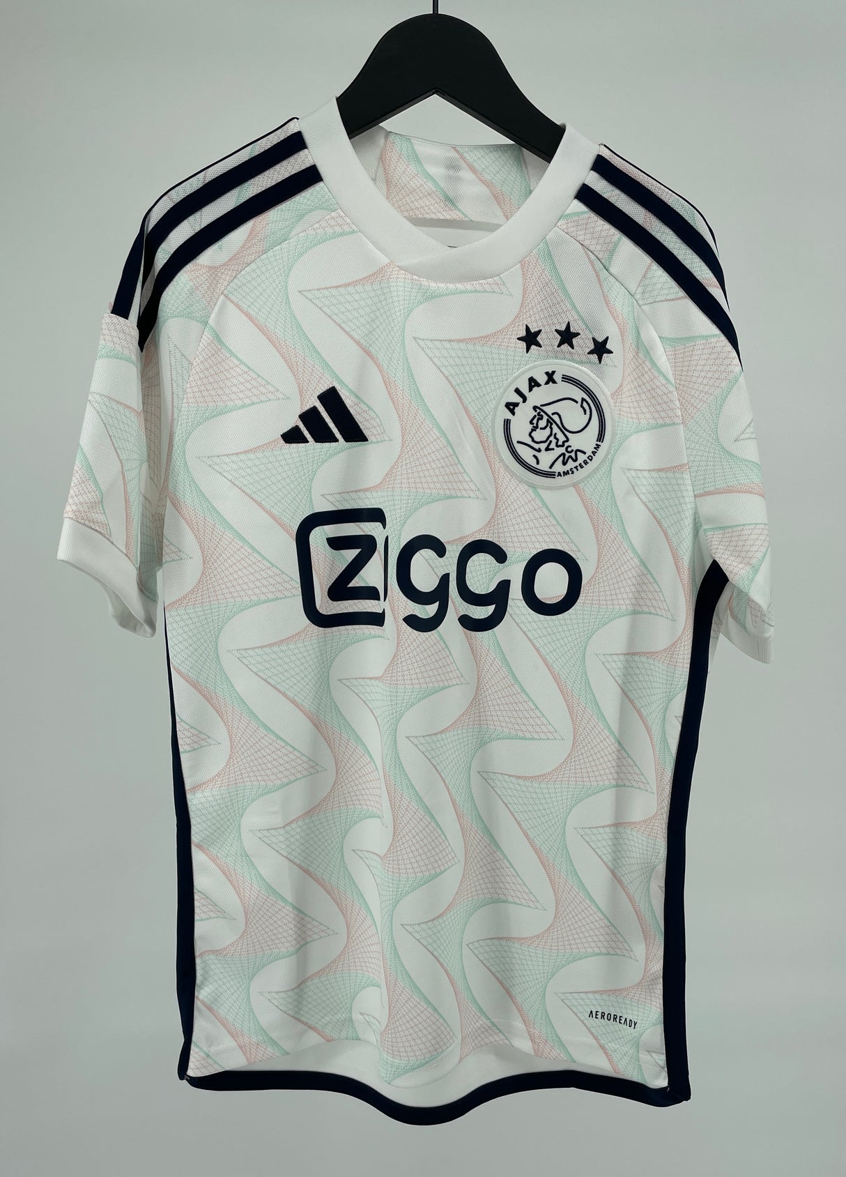 Ajax Uitshirt Kids 23/24 Wit Maat 164