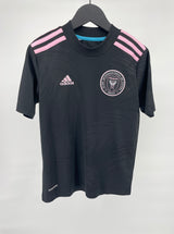 Voetbalshirt Inter Miami Zwart Roze Maat 140