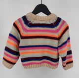 Trui Multi Color Strepen Maat 104