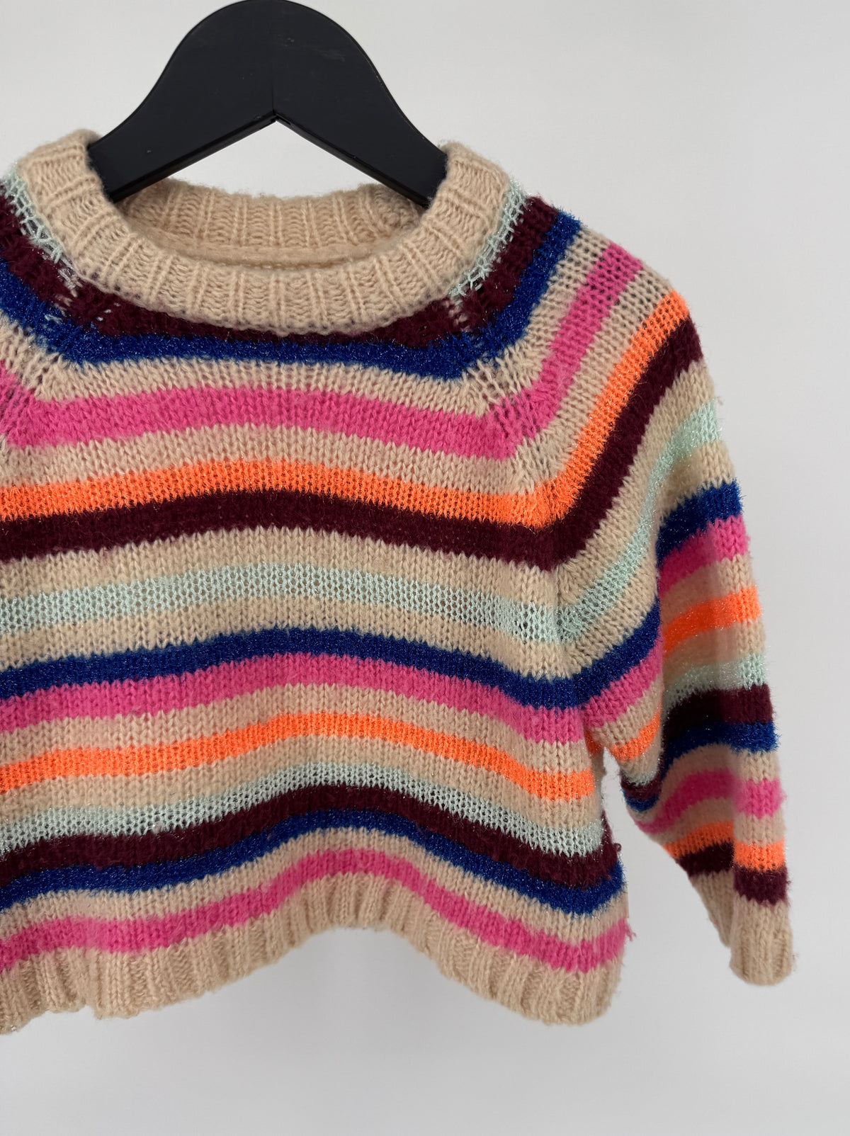 Trui Multi Color Strepen Maat 104