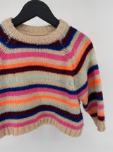 Trui Multi Color Strepen Maat 104