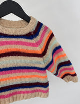 Trui Multi Color Strepen Maat 104