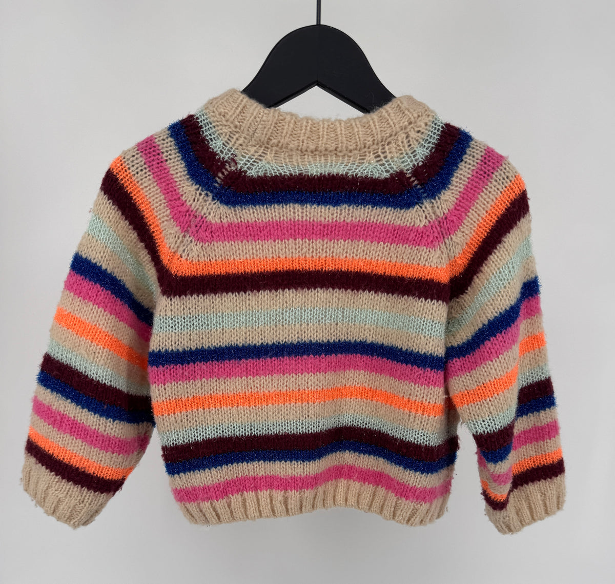 Trui Multi Color Strepen Maat 104