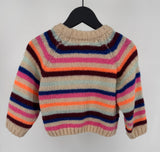 Trui Multi Color Strepen Maat 104