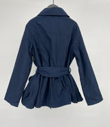 Regenjas Donkerblauw Ceintuur Maat 116 / 122