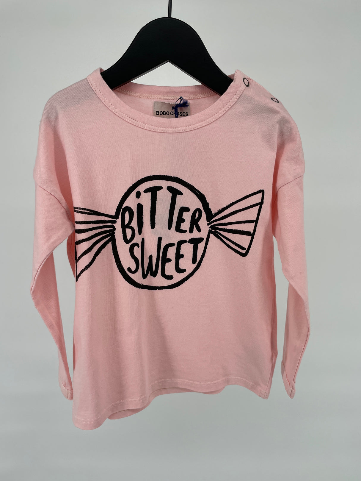 Longsleeve Roze Bitter Sweet Toffee Maat 92 / 98