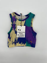 Tanktop Sport Paars Multi Color Maat 116 / 122