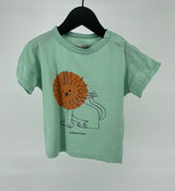T-shirt Groen Leeuw Maat 80 / 86