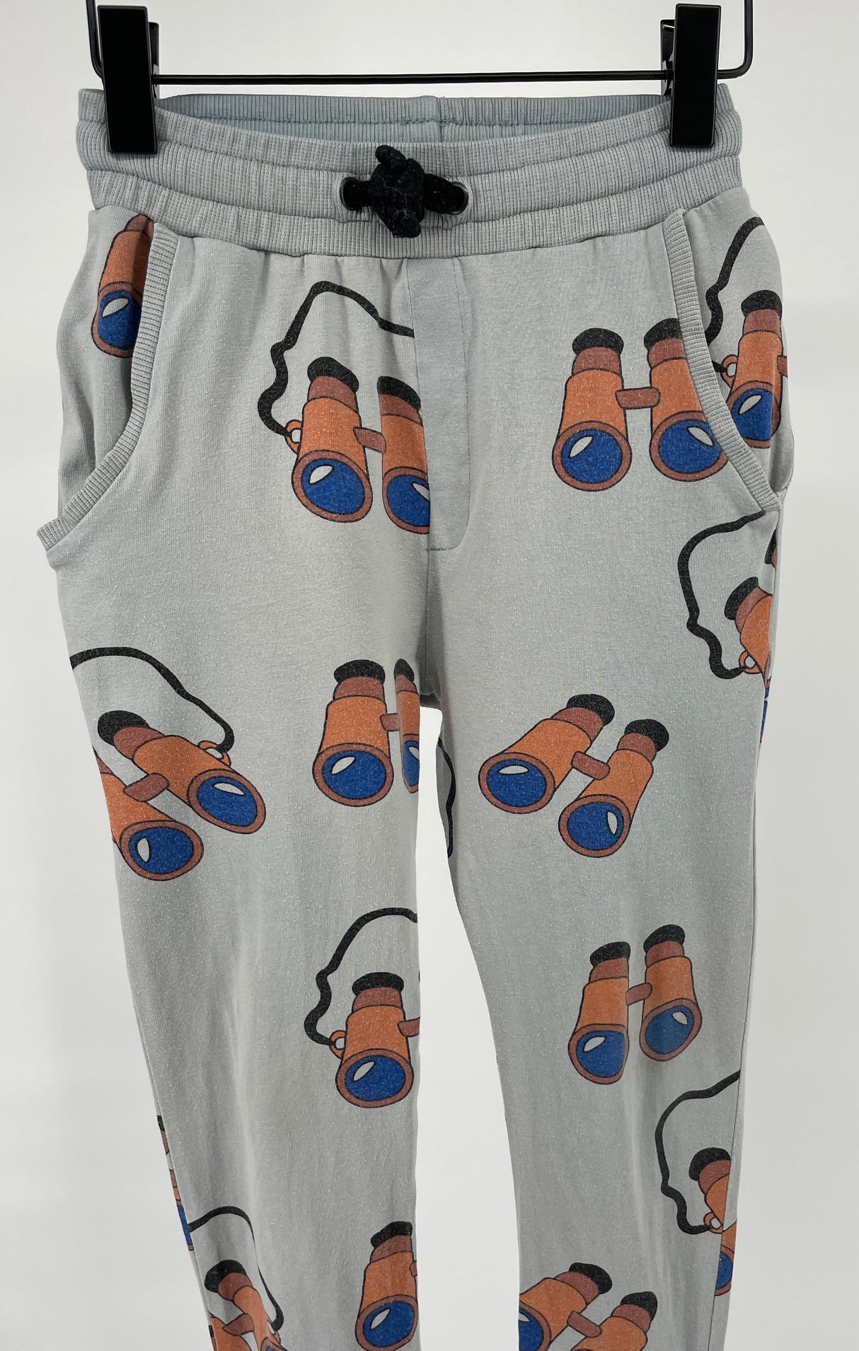 Joggingbroek Grijs Verrekijkers Maat 122 / 128