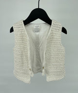 Mouwloos Vestje Beige Maat 74