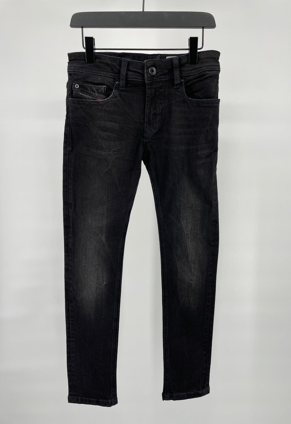 Skinny Jeans Zwart Sleenker Maat 128