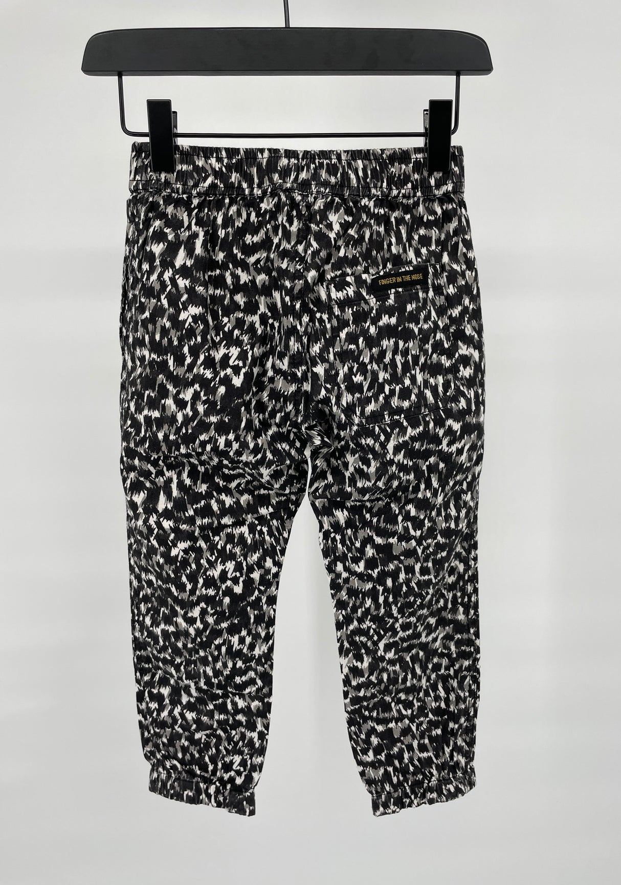 Broek Zwart Grijs Panter