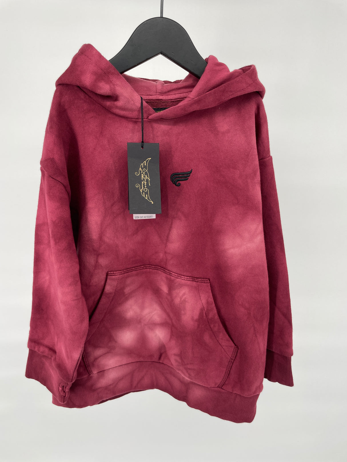 Hoodie Rood Tie Dye