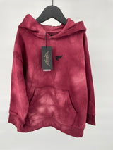Hoodie Rood Tie Dye