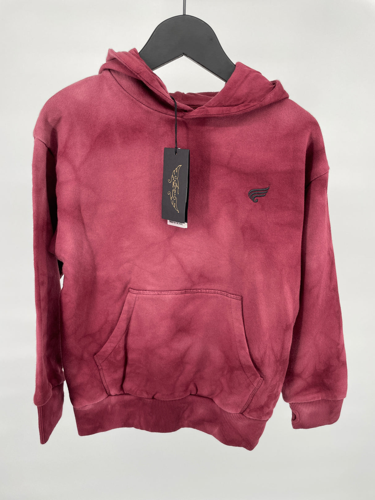 Hoodie Rood Tie Dye