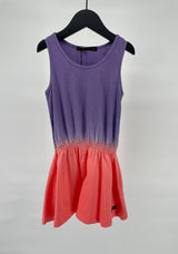 Jurk Paars Roze Dip Dye Tank Top Maat 92