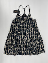 Jurk Tanktop Zwart Totem Maat 134