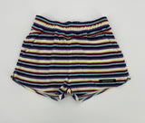 Korte Broek Badstof Multicolor Gestreept