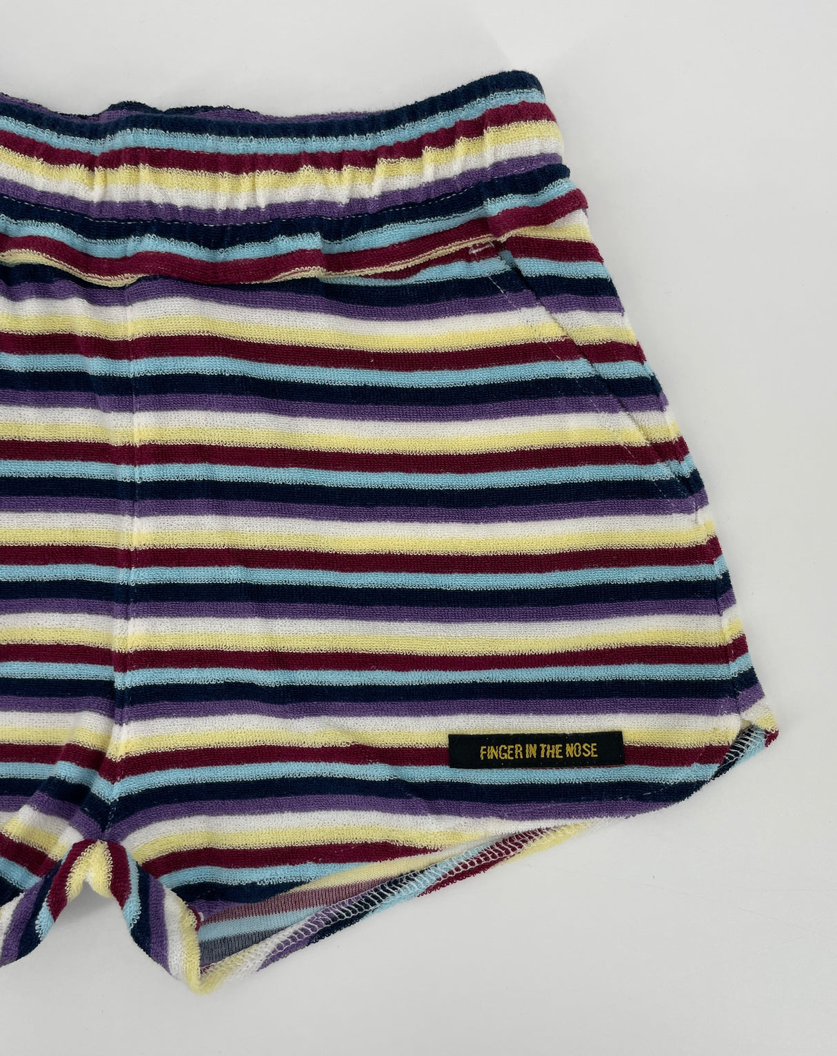 Korte Broek Badstof Multicolor Gestreept