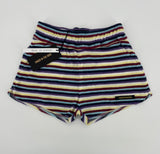 Korte Broek Badstof Multicolor Gestreept