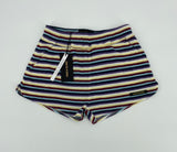 Korte Broek Badstof Multicolor Gestreept