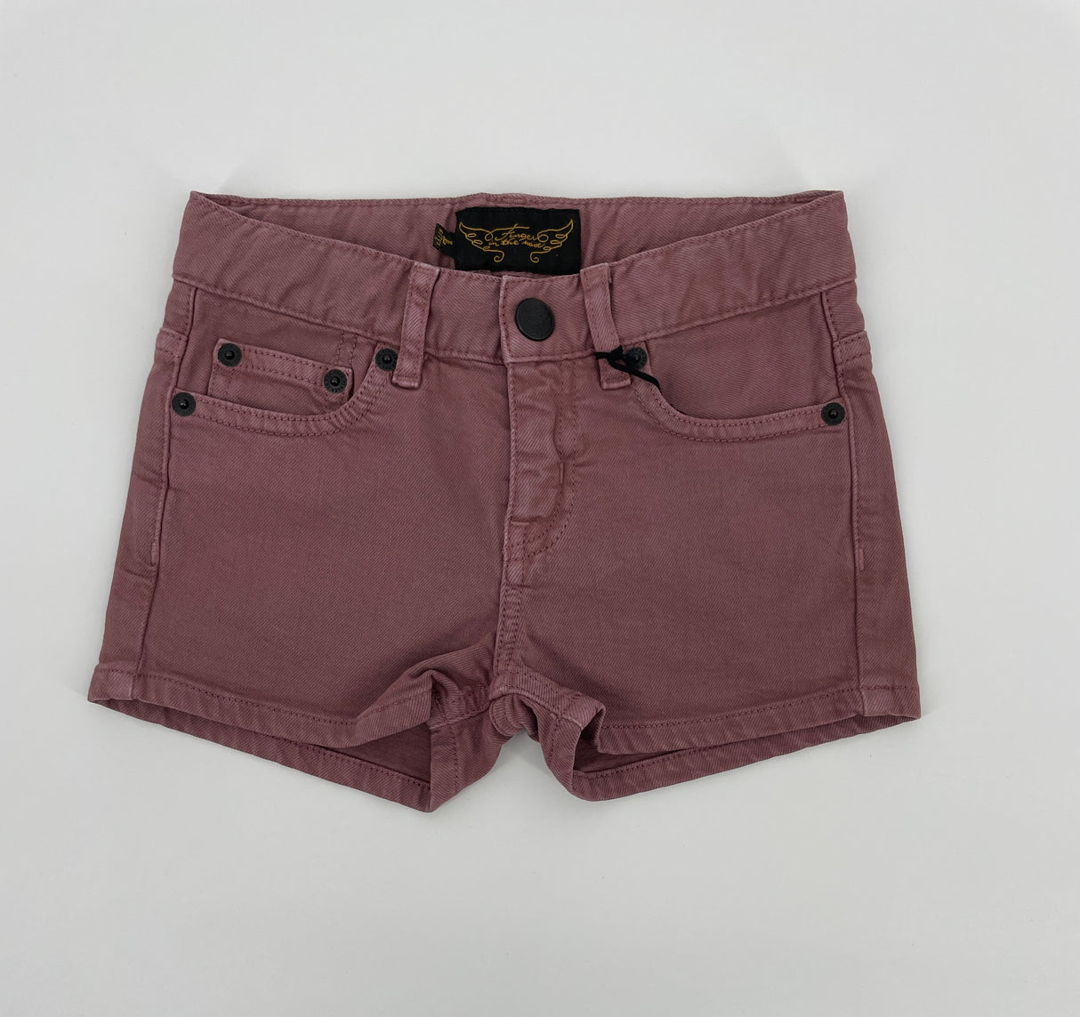 Korte Broek Paars Denim
