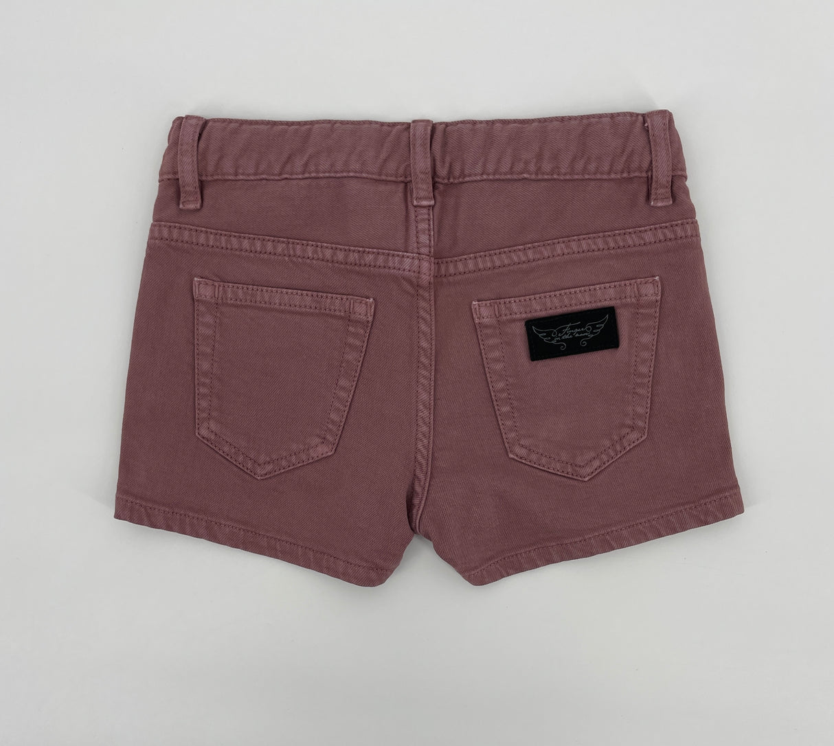 Korte Broek Paars Denim