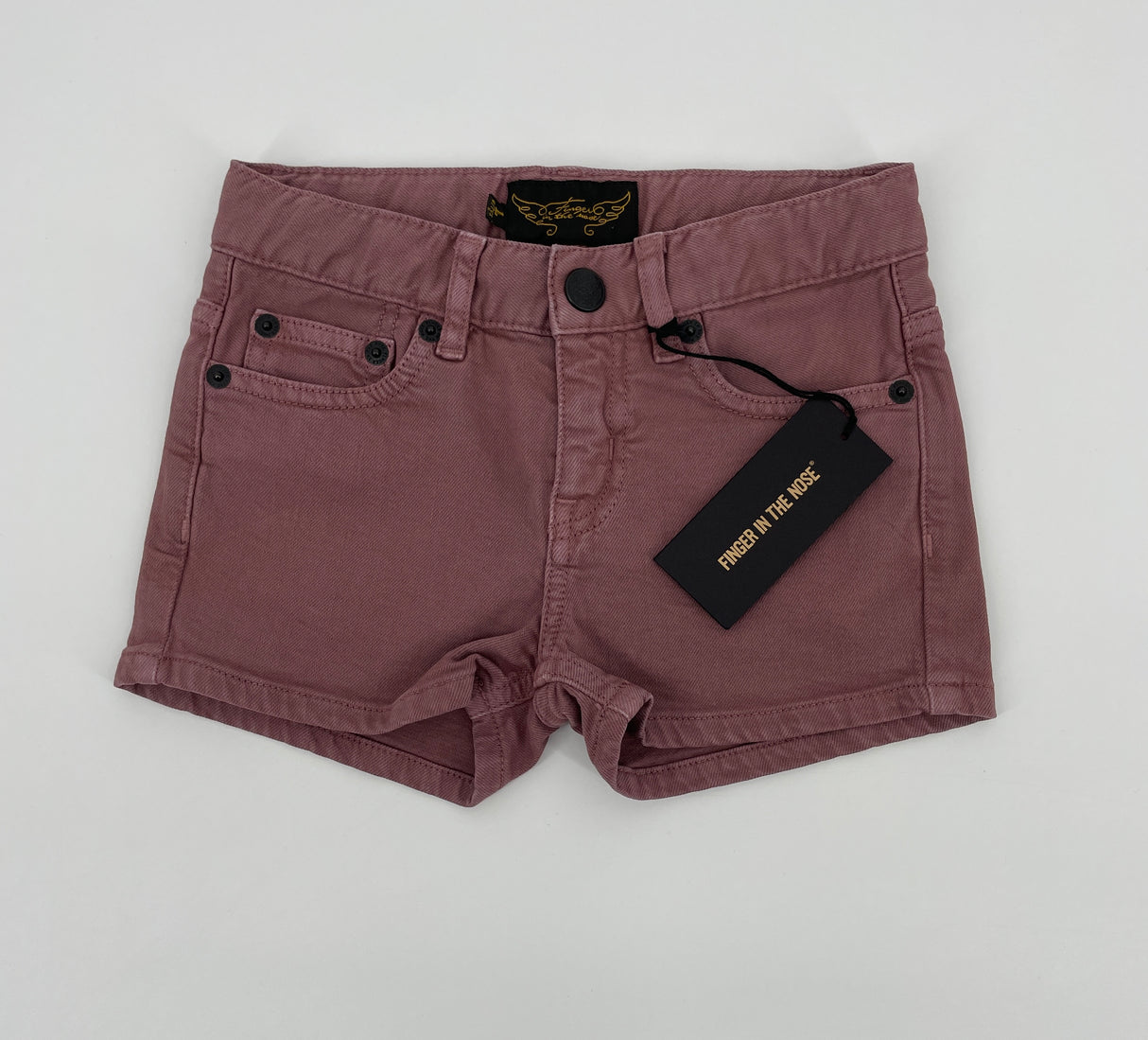 Korte Broek Paars Denim