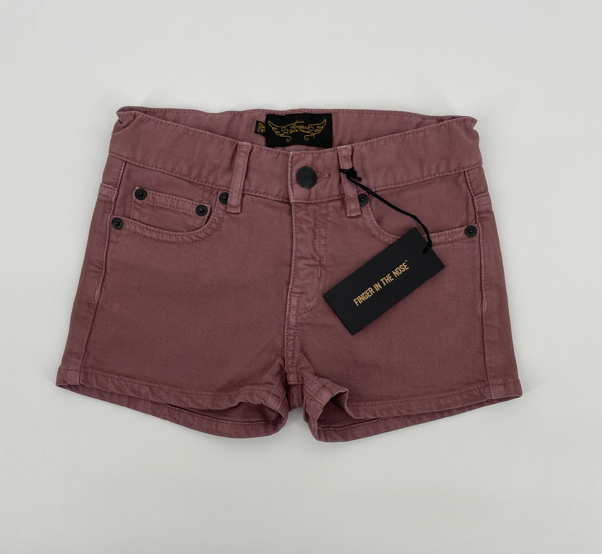 Korte Broek Paars Denim