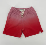 Korte Broek Roze Rood Dip Dye Watermeloen