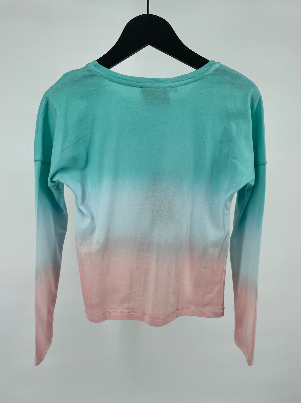 Longsleeve Multi Color Dip Dye Maat 122
