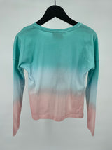 Longsleeve Multi Color Dip Dye Maat 122