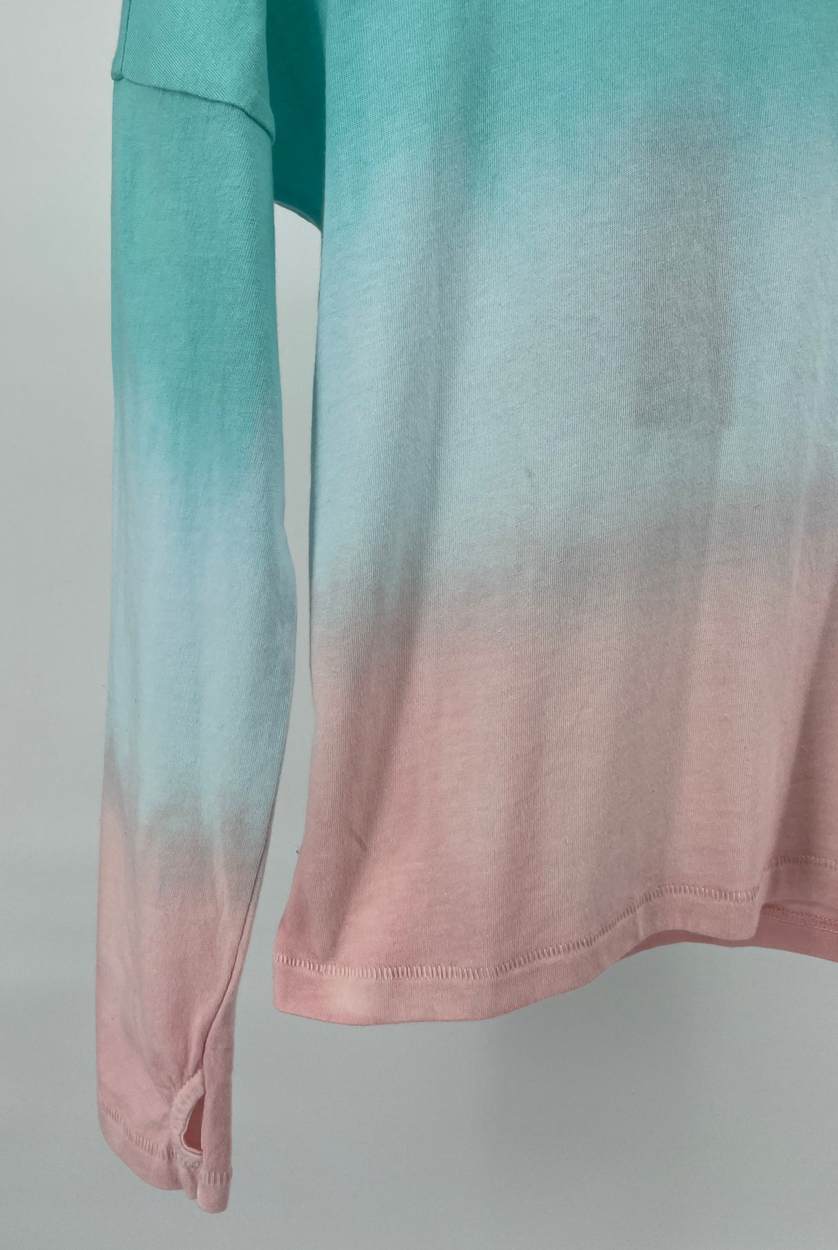 Longsleeve Multi Color Dip Dye Maat 122