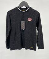 Longsleeve Zwart met Donut Maat 122