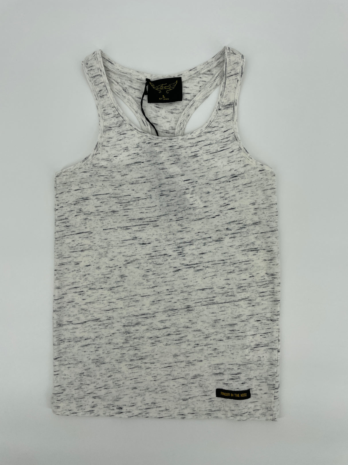 Tanktop Beige Gemêleerd Maat 122