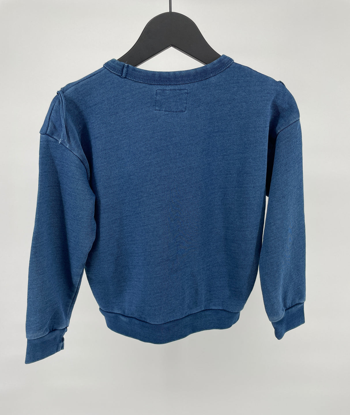 Trui Blauw met Franjes Oversized Maat 122