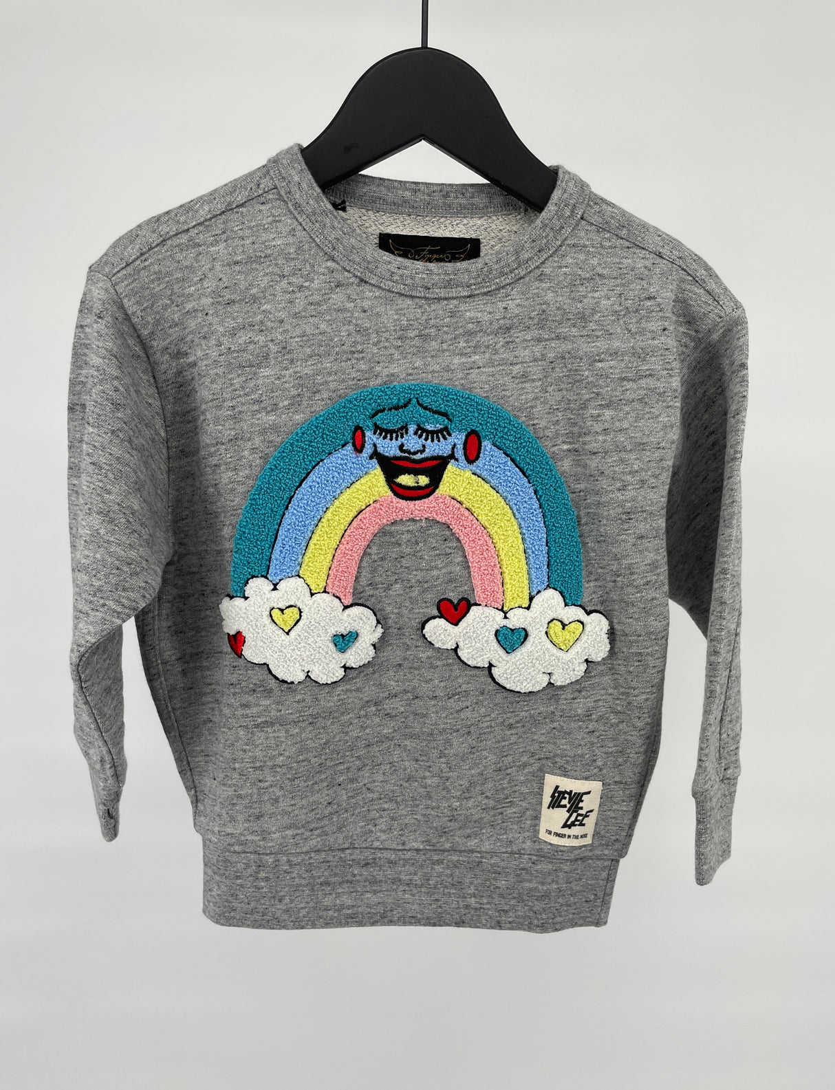 Trui Grijs Regenboog