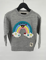 Trui Grijs Regenboog
