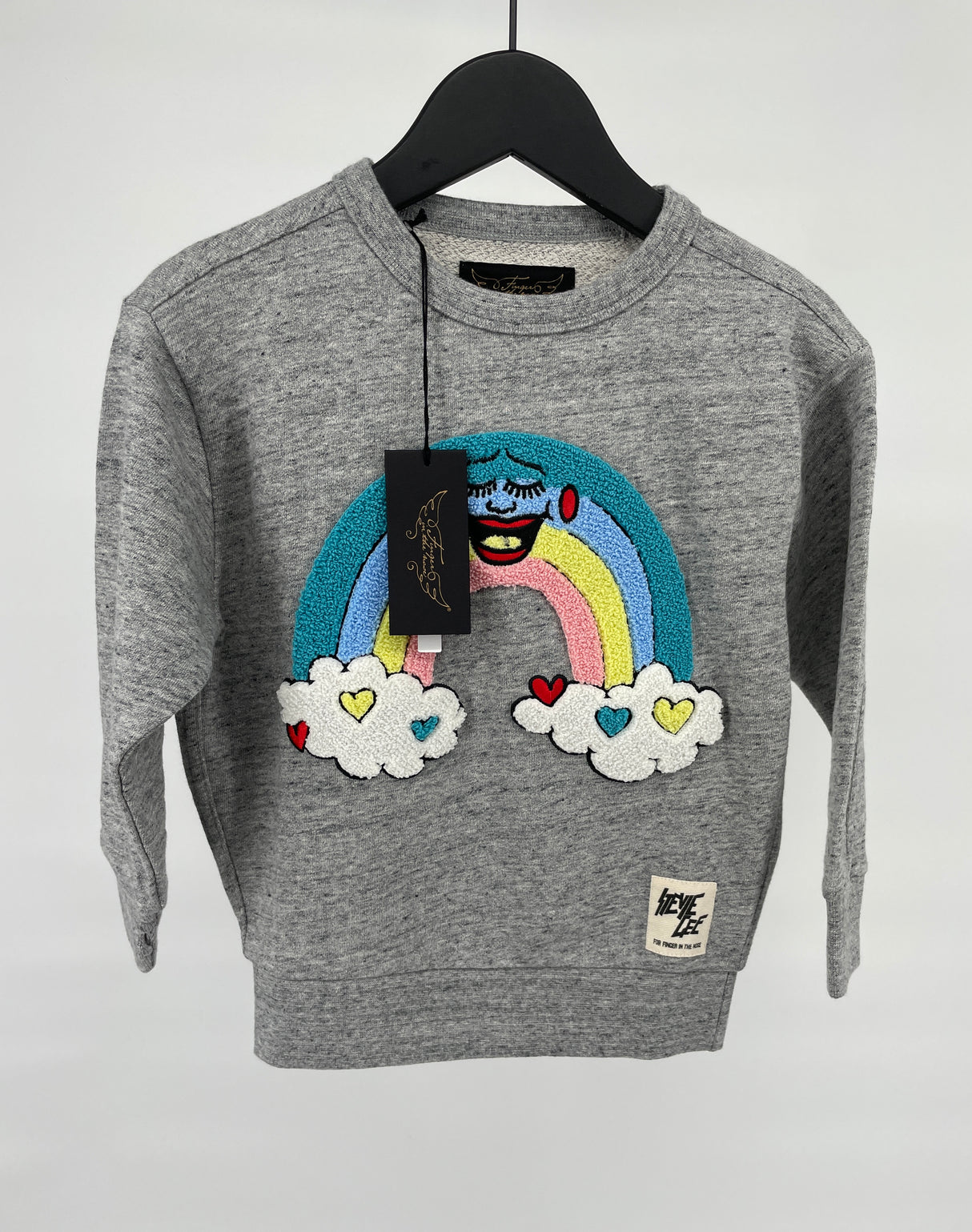Trui Grijs Regenboog