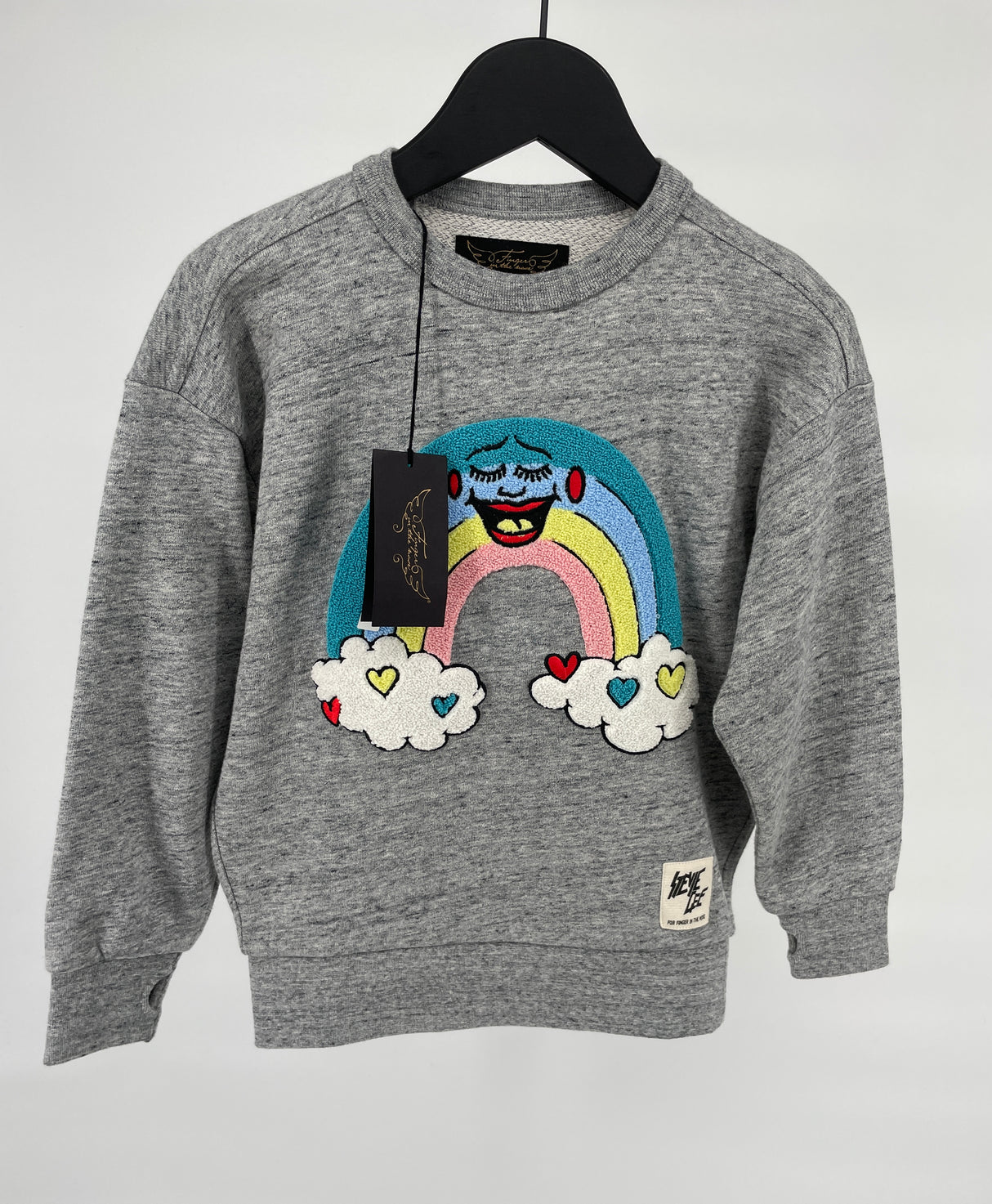 Trui Grijs Regenboog