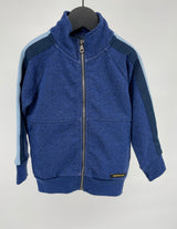 Vest Blauw Glitter Maat 92