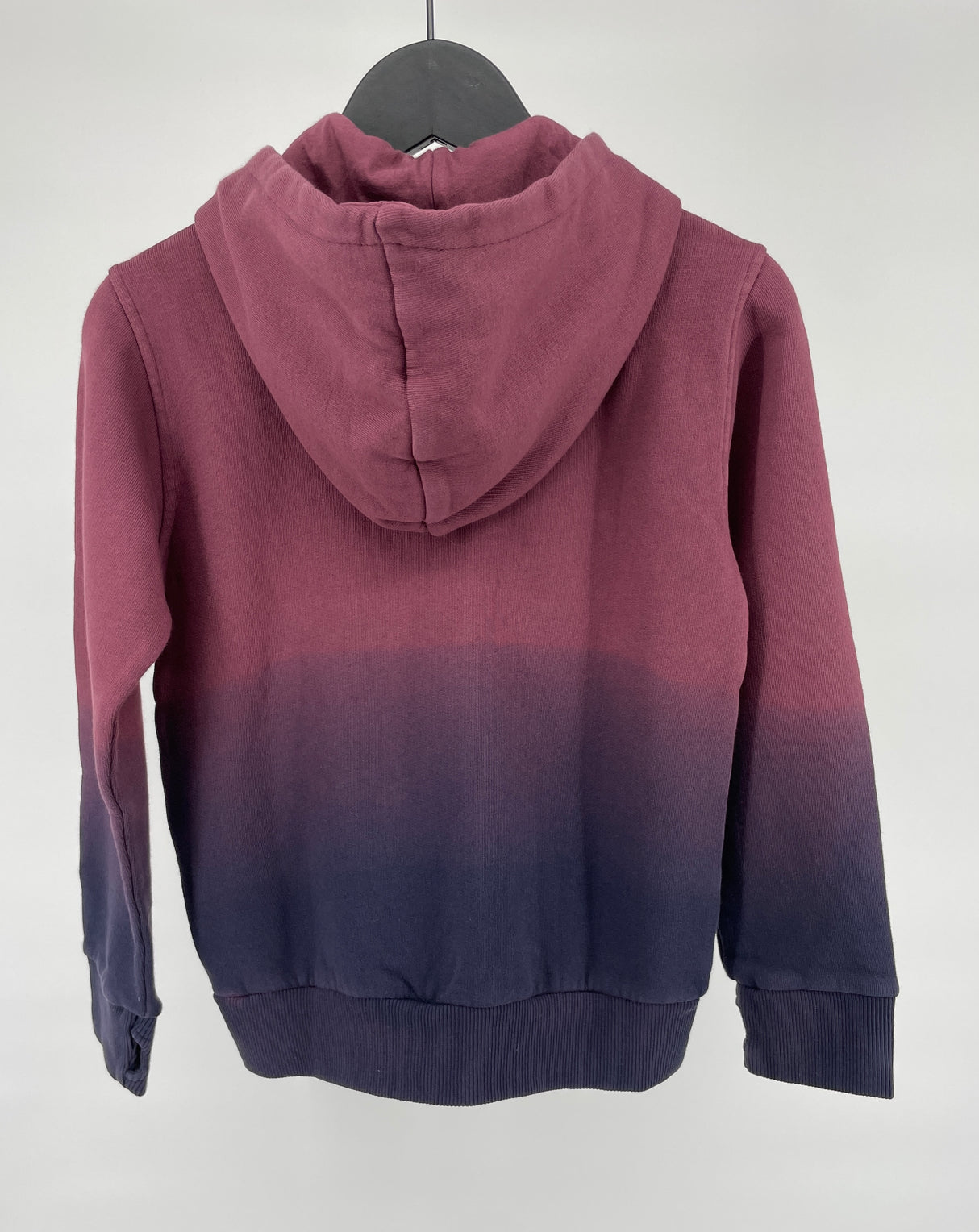 Vest Capuchon Bordeaux Dip Dye Maat 122