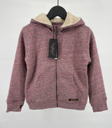 Vest Capuchon Gevoerd Roze Maat 122