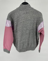 Vest Grijs Roze Maat 122