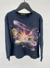 Longsleeve Blauw Planeten