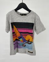 T-shirt Grijs Catamaran Maat 110