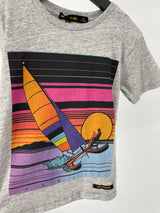 T-shirt Grijs Catamaran Maat 110