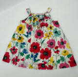 Jurk Bloemen Multi Color Maat 80