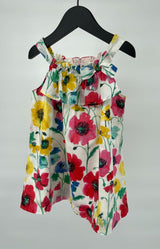 Jurk Bloemen Multi Color Maat 80