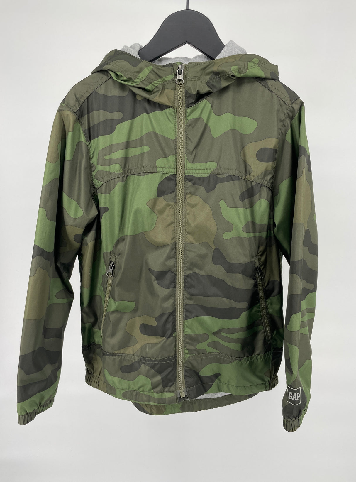 Windbreker Jas Groen Camouflage Maat 128 / 134